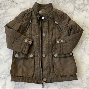 Boys Military URBAN REPUBLIC Olive Green Jacket Coat 4